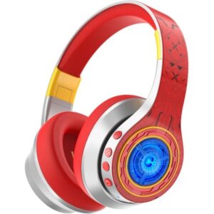 ICLEVER Active Noise Cancel Headph. C09-2301N BTH24, BT, 48h, red/silver