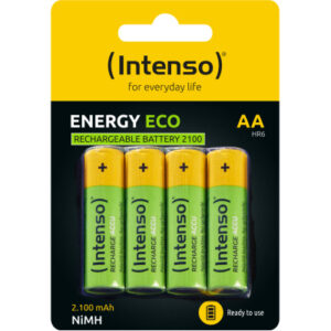 INTENSO Energy Eco 2100mAh AA HR6 7505524 Rechargeable 4pcs blister