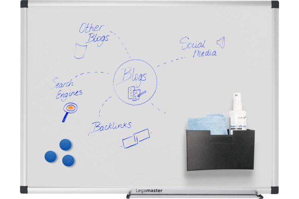 LEGAMASTE Whiteboard 45x60cm 7-108235 Unite Plus emailliert – Bild 4
