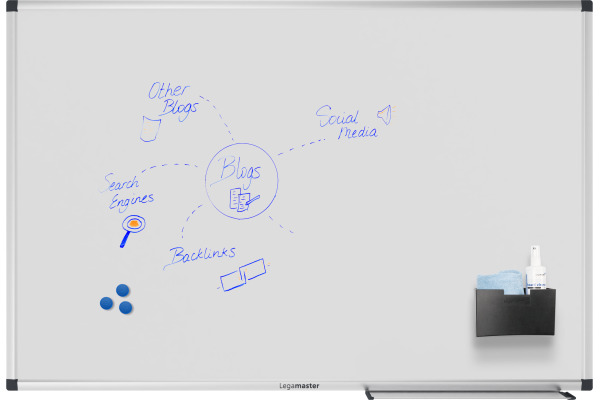 LEGAMASTE Whiteboard 60x90cm 7-108243 Unite Plus emailliert – Bild 4