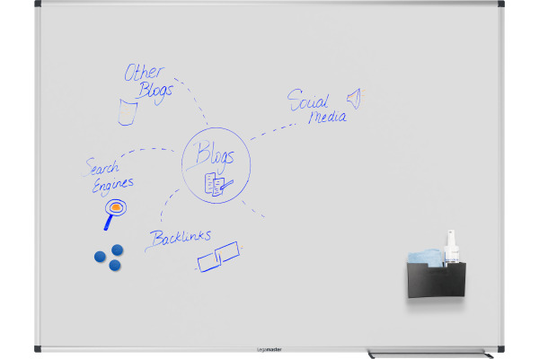 LEGAMASTE Whiteboard 90x120cm 7-108254 Unite Plus emailliert – Bild 4