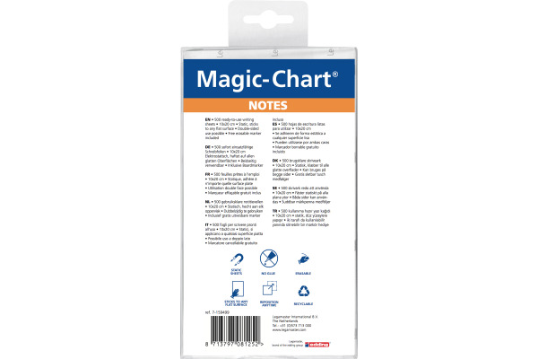 LEGAMASTE Magic-Chart Notes 7-159499 ass. 10x20cm 500St. – Bild 4