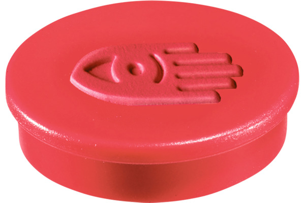 LEGAMASTE Haftmagnete 35mm 7-181302 rot 10 Stück