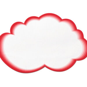 LEGAMASTE Moderationskarten Wolke 7-250500 37x61cm 20 Stück