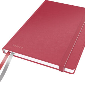 LEITZ Notizbuch Complete A5 44770025 rot, kariert 5mm 80 Blatt