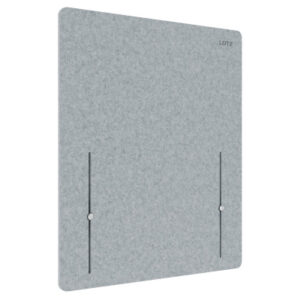 LEITZ Trennwand Leitz ERGO 60x70cm 61220085 grau, höhenverstellbar