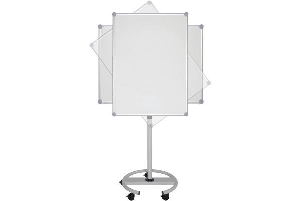 MAUL Flipchart MAULpro Rundfuss 6370884 flip2use, grau – Bild 3