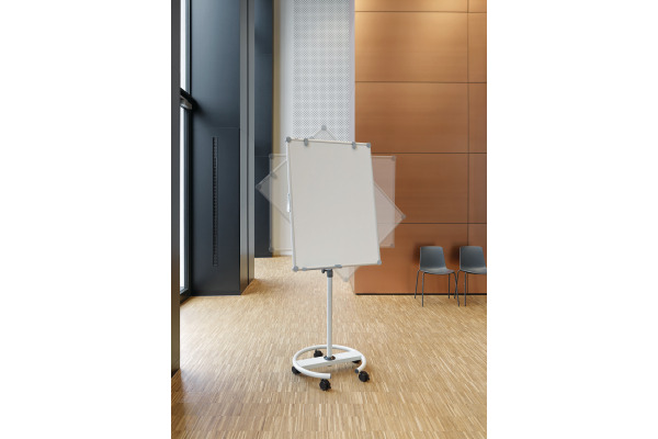 MAUL Flipchart MAULpro Rundfuss 6370884 flip2use, grau – Bild 4