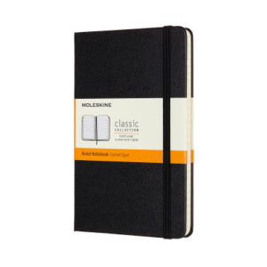 MOLESKINE Notizbuch Classic HC Medium 002852944 schwarz, liniert 208 Blatt