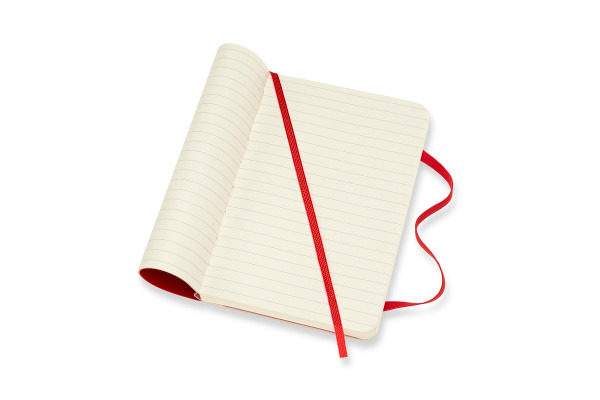MOLESKINE Notizbuch Classic SC Pocket 002854597 scharl.rot, liniert 192 Blatt – Bild 3