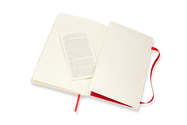 MOLESKINE Notizbuch Classic SC Large 002854658 scharl.rot, blanco 192 Blatt – Bild 4