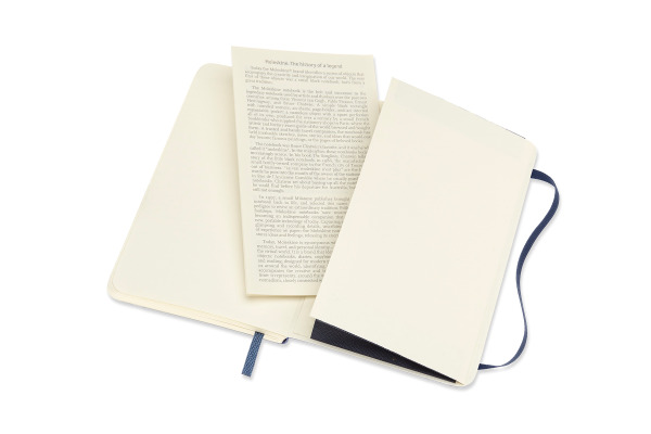 MOLESKINE Notizbuch Classic SC Pocket 002854726 saphir, blano 192 Blatt – Bild 4
