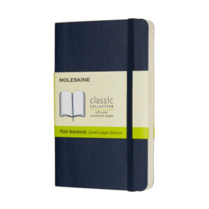 MOLESKINE Notizbuch Classic SC Pocket 002854726 saphir, blano 192 Blatt