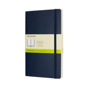 MOLESKINE Notizbuch Classic SC Large 002854757 saphir, blanco 192 Blatt