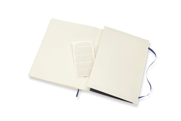 MOLESKINE Notizbuch Classic SC XL 002854771 saphir, liniert 192 Blatt – Bild 4