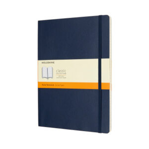 MOLESKINE Notizbuch Classic SC XL 002854771 saphir, liniert 192 Blatt