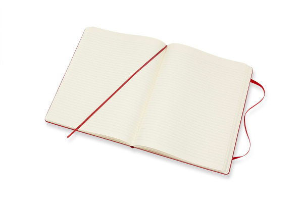 MOLESKINE Notizbuch Classic HC XL 002855082 scharl.rot, liniert 192 Blatt – Bild 3