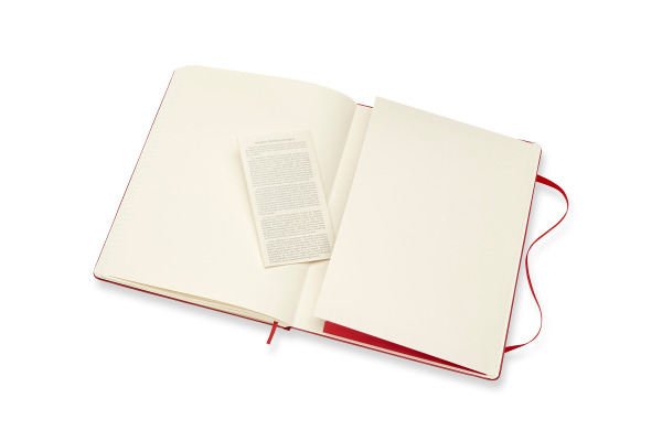 MOLESKINE Notizbuch Classic HC XL 002855082 scharl.rot, liniert 192 Blatt – Bild 4