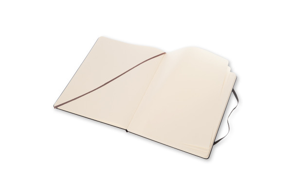 MOLESKINE Notizbuch Classic HC XL 272892710 schwarz, blanco 192 Blatt – Bild 2
