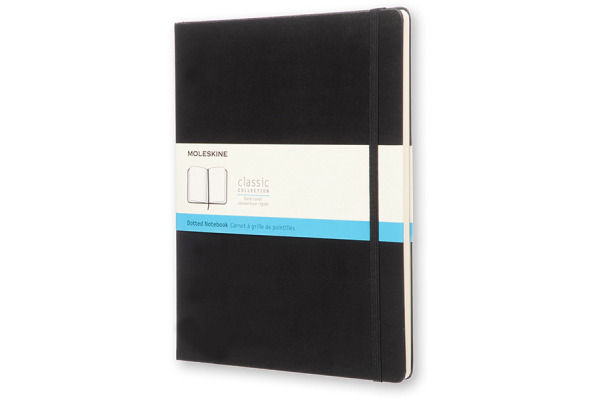MOLESKINE Notizbuch Classic HC XL 272892727 schwarz, dots 192 Blatt