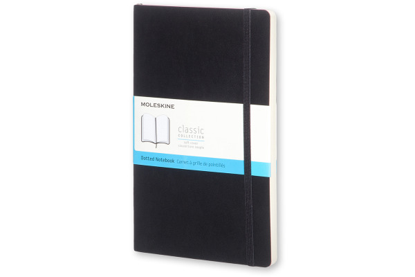 MOLESKINE Notizbuch Classic SC Medium 272892741 schwarz, dots 192 Blatt