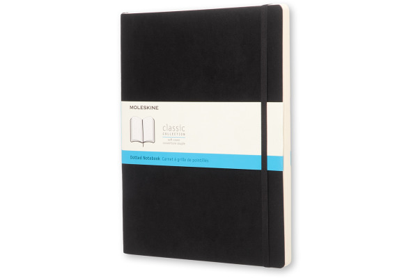 MOLESKINE Notizbuch Classic SC XL 272892758 schwarz, dots 192 Blatt