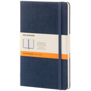 MOLESKINE Notizbuch Classic HC Large 272893601 saphir, liniert 240 Blatt