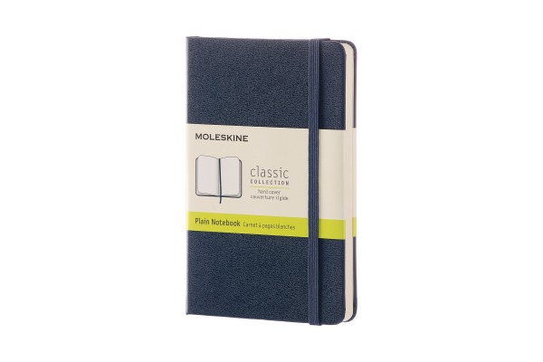 MOLESKINE Notizbuch Classic HC Pocket 272893649 saphir, blano 192 Blatt