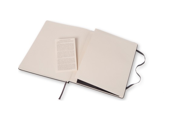 MOLESKINE Notizbuch Classic HC XL 272895292 schwarz, kariert 5mm 192 Blatt – Bild 3