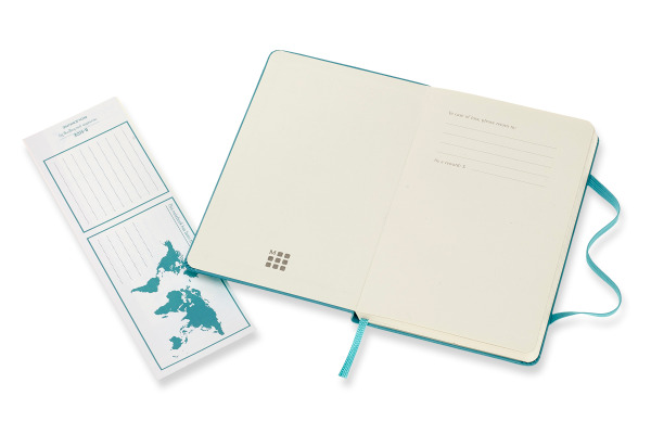 MOLESKINE Notizbuch Classic HC Pocket 341715246 liniert,HC,Riff Blau – Bild 3