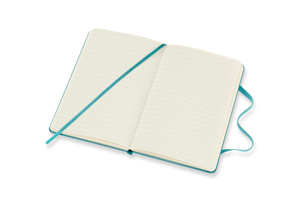 MOLESKINE Notizbuch Classic HC Pocket 341715246 liniert,HC,Riff Blau – Bild 4