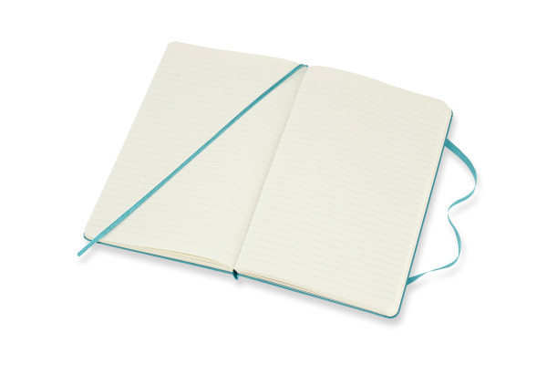 MOLESKINE Notizbuch Classic HC Large 341715345 riff blau, liniert 240 Blatt – Bild 4