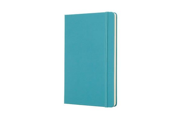 MOLESKINE Notizbuch Classic HC Large 341715383 riff blau, blanco 240 Blatt – Bild 2