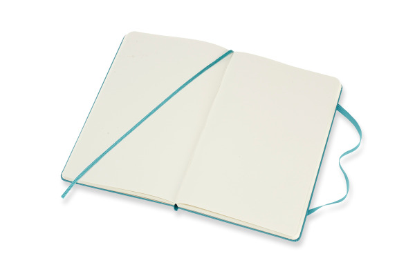 MOLESKINE Notizbuch Classic HC Large 341715383 riff blau, blanco 240 Blatt – Bild 4