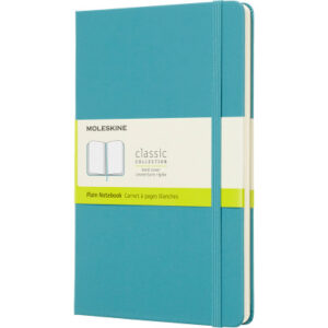 MOLESKINE Notizbuch Classic HC Large 341715383 riff blau, blanco 240 Blatt
