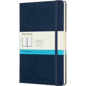 MOLESKINE Notizbuch Classic HC Large 341715437 saphir, dots 240 Blatt