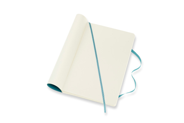 MOLESKINE Notizbuch Classic SC Large 341715529 riff blau, blanco 192 Blatt – Bild 4