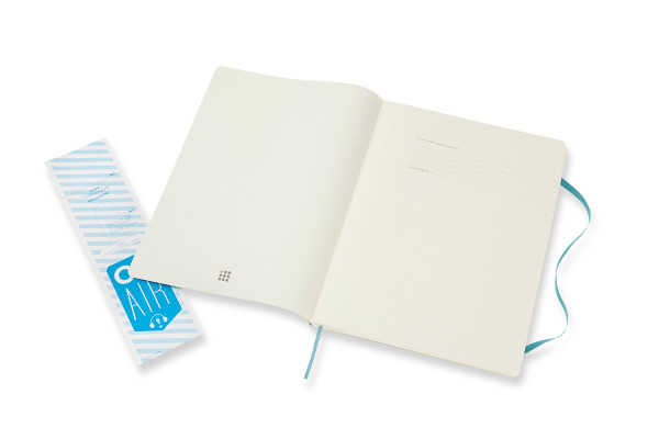 MOLESKINE Notizbuch Classic SC XL 341715543 riff blau, liniert 192 Blatt – Bild 4