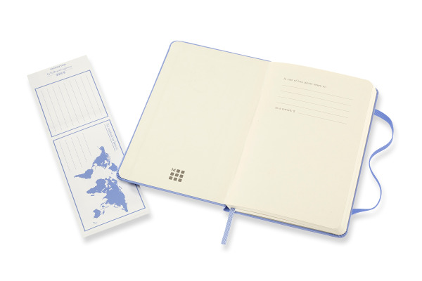 MOLESKINE Notizbuch Classic SC Pocket 420850796 liniert,hortensienblau,192 S. – Bild 2