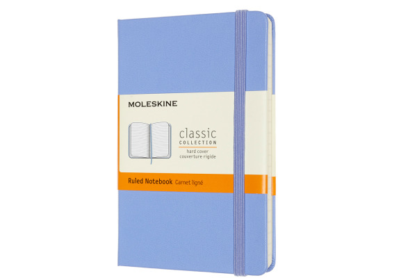MOLESKINE Notizbuch Classic SC Pocket 420850796 liniert,hortensienblau,192 S.