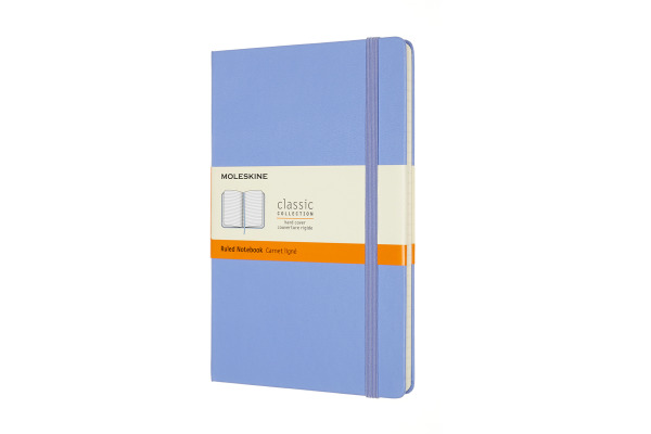 MOLESKINE Notizbuch Classic HC Large 420850819 blau, liniert 208 Blatt