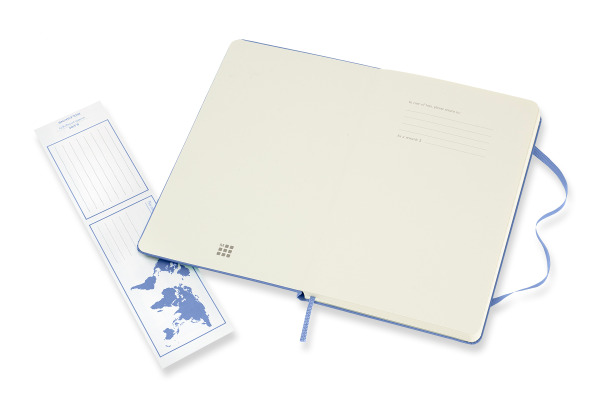 MOLESKINE Notizbuch Classic HC Large 420850826 blau, blanco 208 Blatt – Bild 2