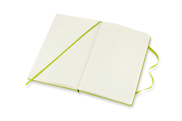 MOLESKINE Notizbuch Classic HC Large 420850871 limettengrün,liniert 208 Blatt – Bild 3