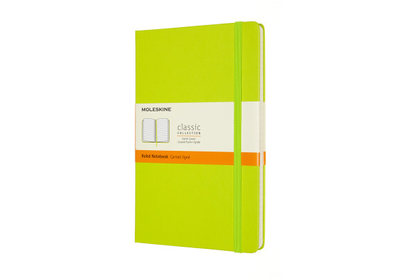 MOLESKINE Notizbuch Classic HC Large 420850871 limettengrün,liniert 208 Blatt