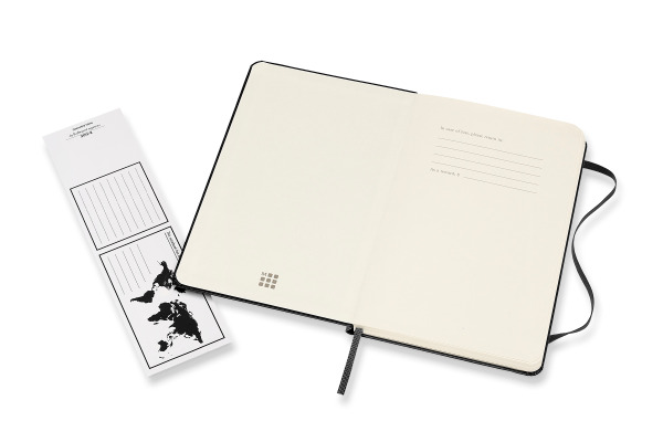 MOLESKINE Notizbuch Classic HC Medium 647626604 schwarz, blanco 208 Blatt – Bild 3