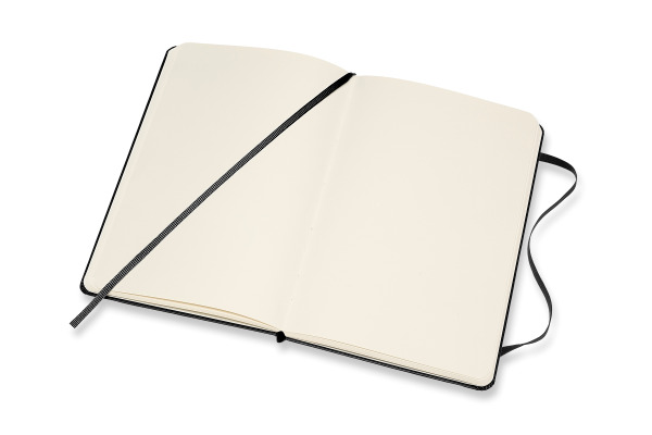 MOLESKINE Notizbuch Classic HC Medium 647626604 schwarz, blanco 208 Blatt – Bild 4
