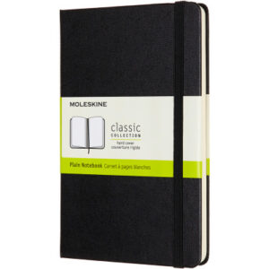 MOLESKINE Notizbuch Classic HC Medium 647626604 schwarz, blanco 208 Blatt
