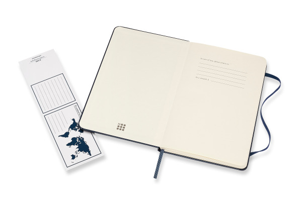 MOLESKINE Notizbuch Classic HC Medium 647626666 saphir, liniert 208 Blatt – Bild 3