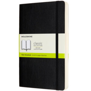 MOLESKINE Notizbuch Classic SC Large 647628066 schwarz, blanco 240 Blatt