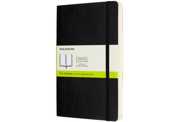 MOLESKINE Notizbuch Classic SC Large 647628066 schwarz, blanco 240 Blatt